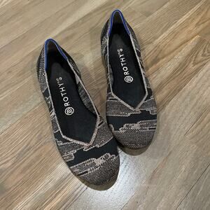 EUC Rothy’s Golden Shimmer 9.5 Shoes Round Toe